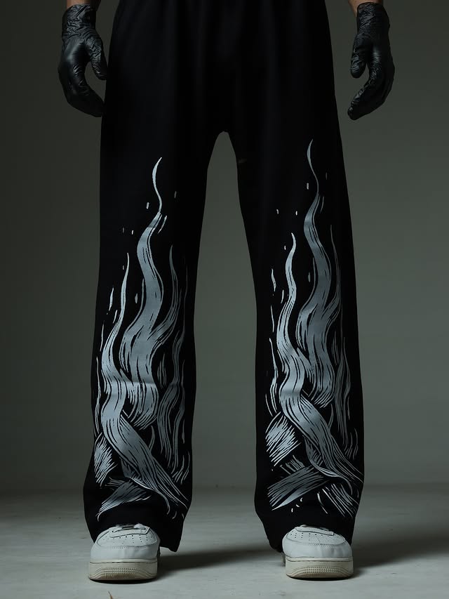 METEOR UNISEX BAGGY FIT SWEATPANTS