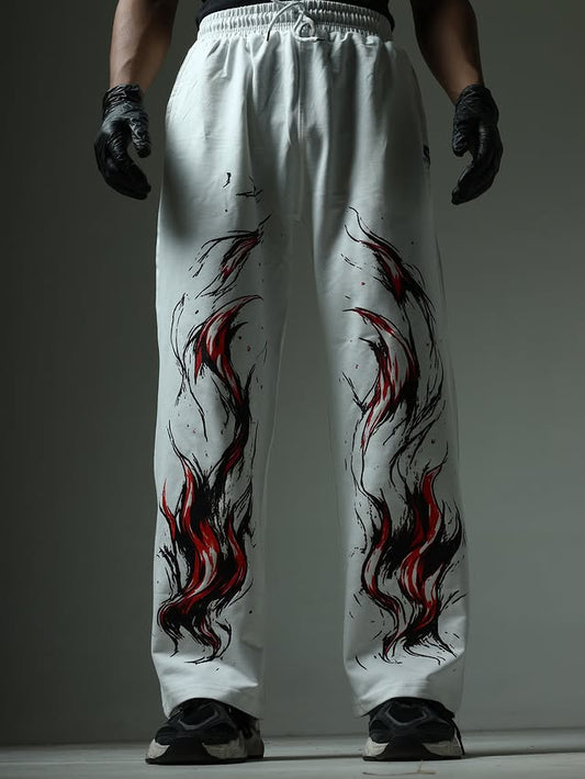 PLAID UNISEX BAGGY FIT SWEATPANTS